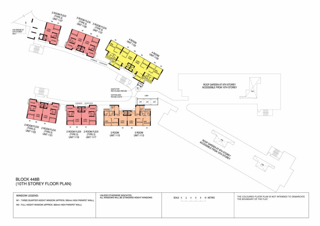 Punggol Point Cove Floor Plan for Storey 10
