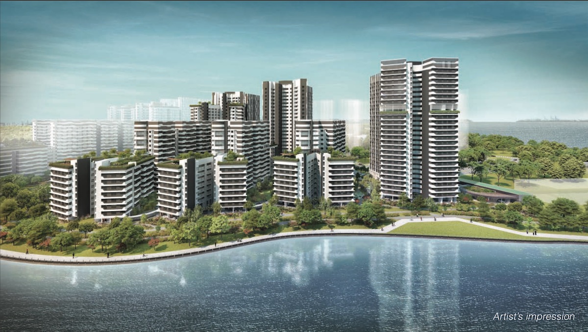 Punggol Point Cove Building Facade